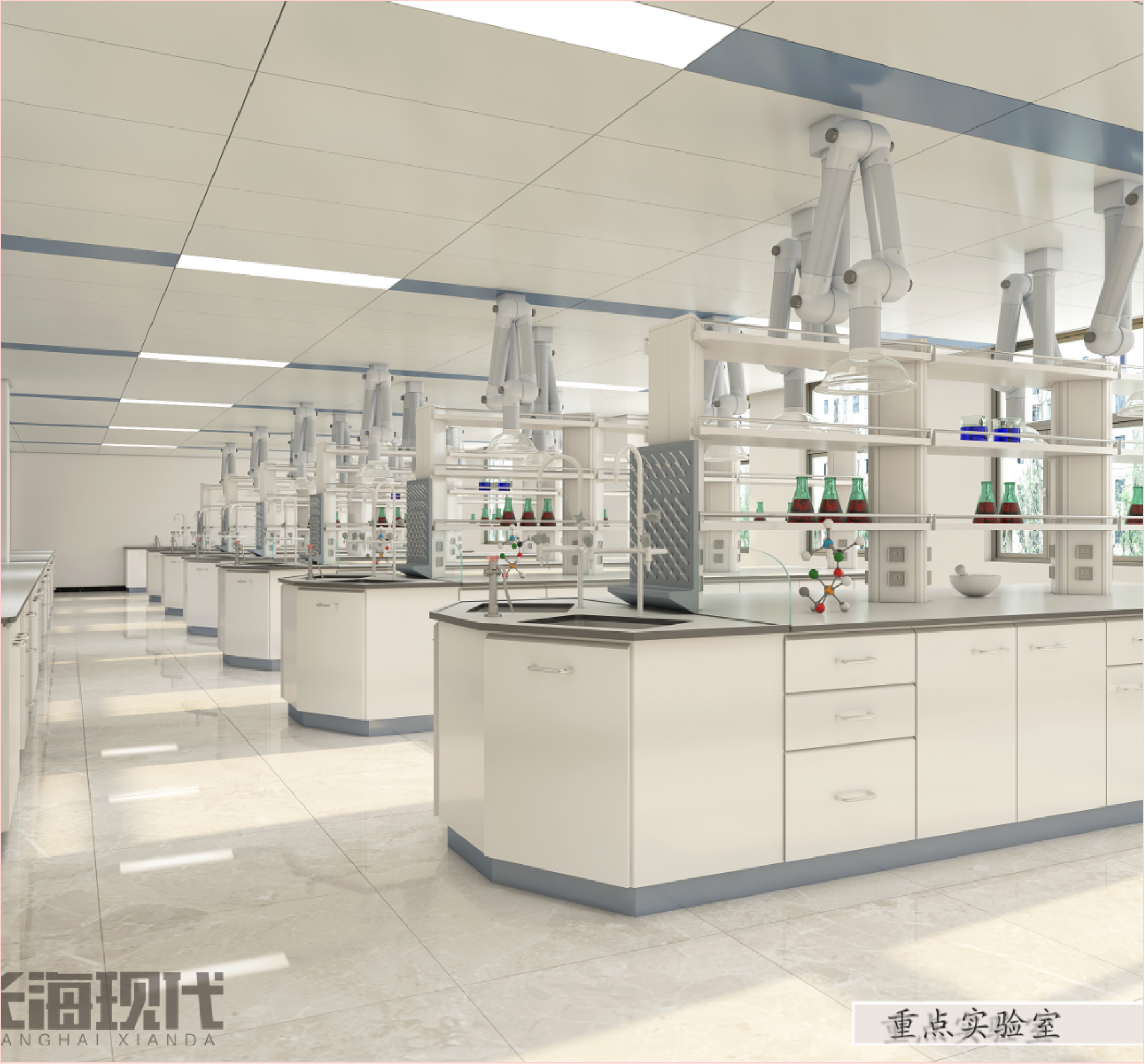 設(shè)計(jì)概念效果展示（前處理室）